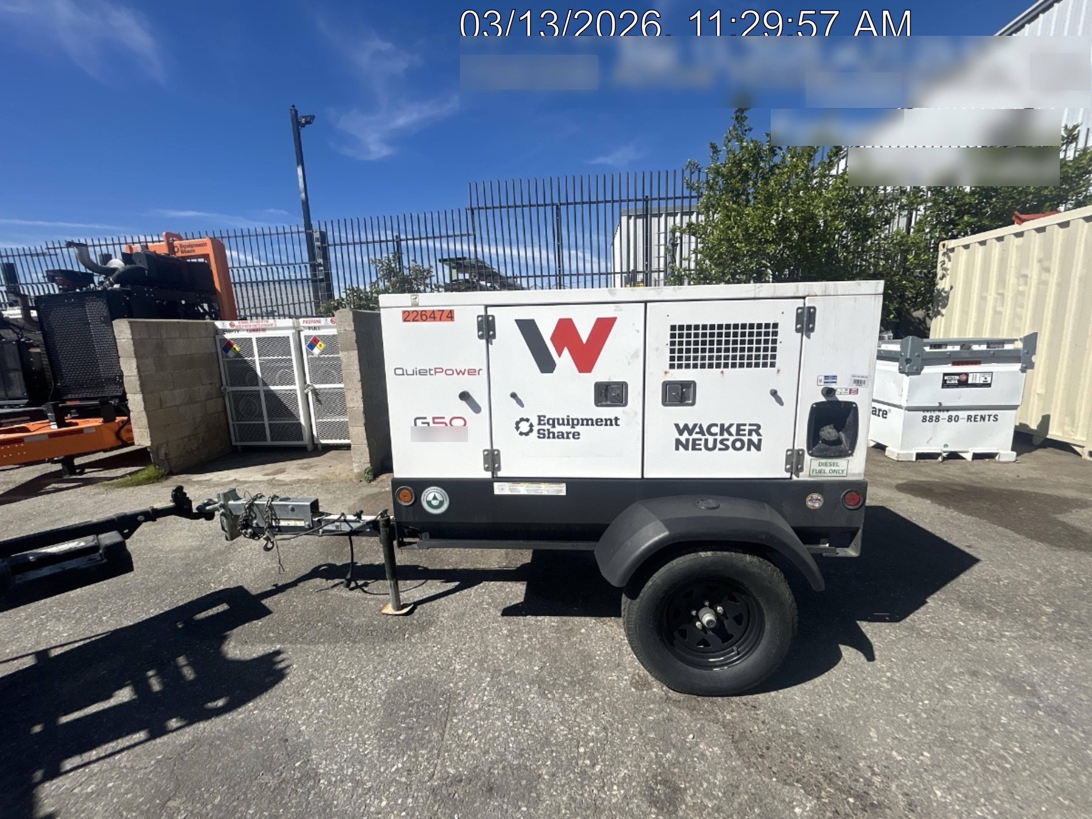 2022 WACKER NEUSON G50