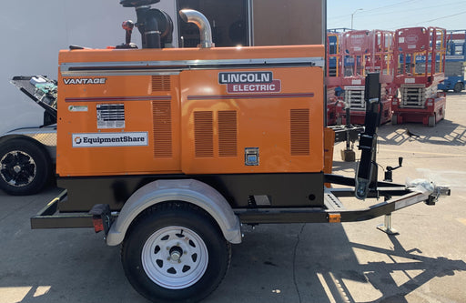 2022 Lincoln Electric Vantage 549X Crosslink Technology, Trailer Mounted, ES Decals, T3