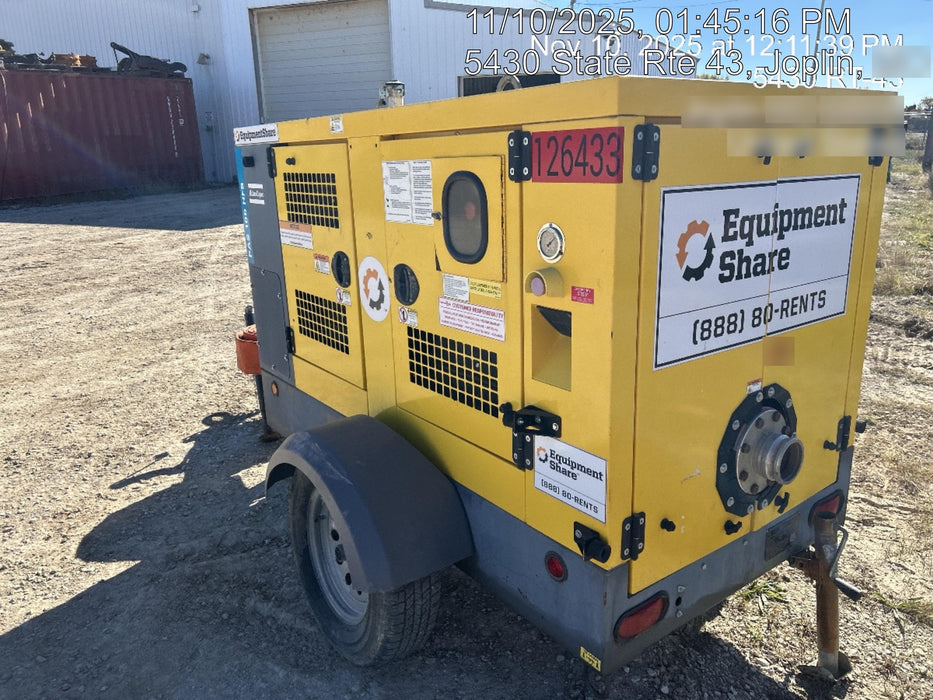 2020 ATLAS COPCO PAS 100 HF CS Enclosed