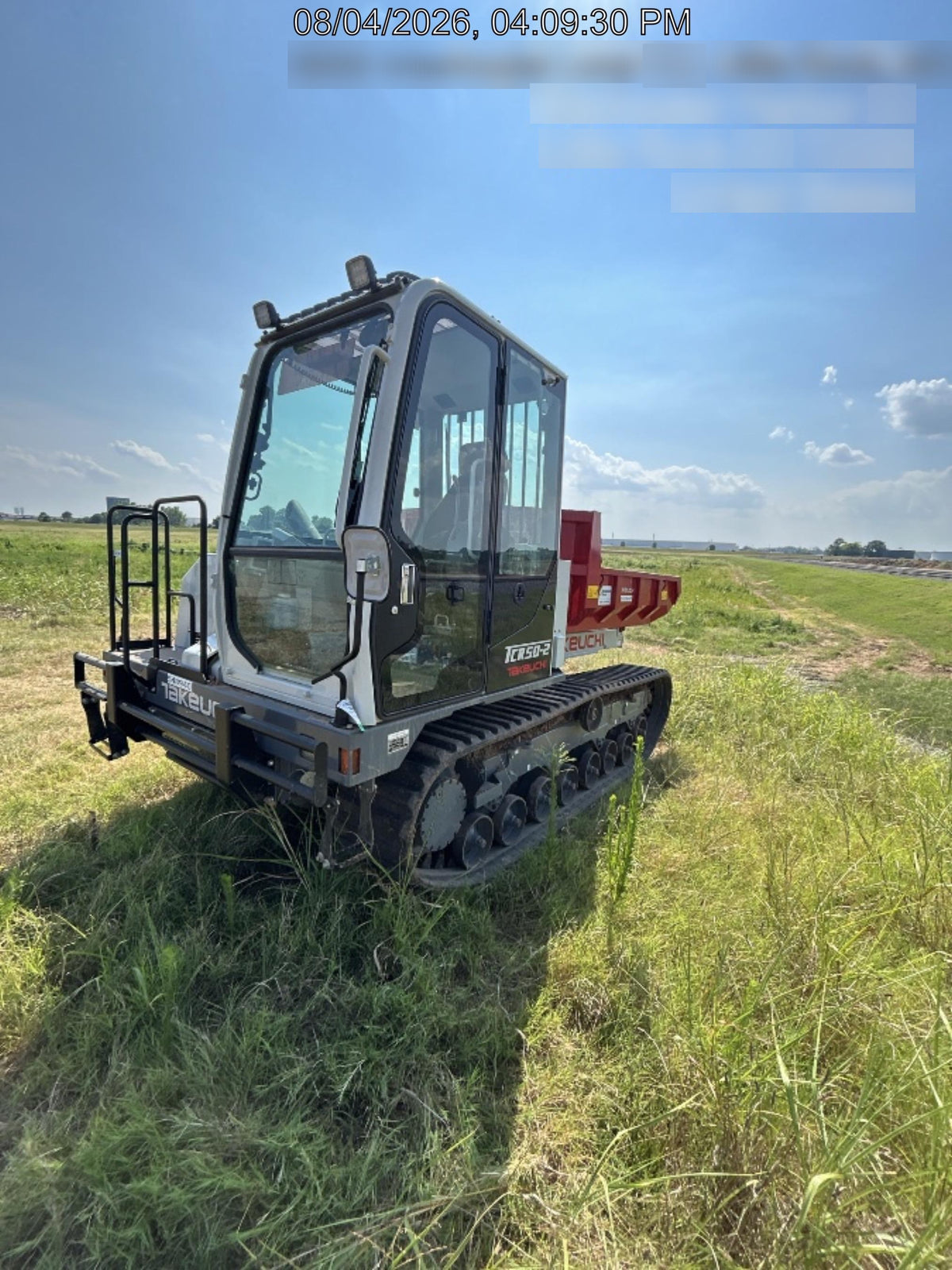 2025 TAKEUCHI TCR 50-2CR