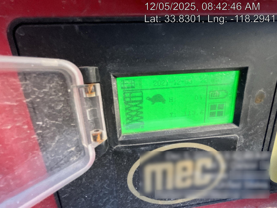 2019 MEC 1330SE Motion Alarm, Beacon, Includes MachineLink keypad and telematics device