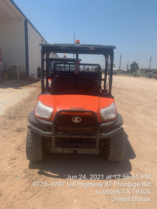 2020 Kubota RTV-X1140W-H Kubota RTVX1140WH 4wd Utility Cart, LED Strobe, Windshield Tempered Glass, Plastic Canopy, Wire Harness Kit, Backup Alarm