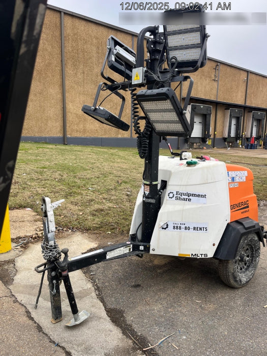 2024 Generac MLT2 Diesel, Flex Switch 120V Input, Powerzone Controller, 
(4) 320W LED Lights, 4kW Generator, 39.9 Gal Fuel Tank, 2" Ball, T3