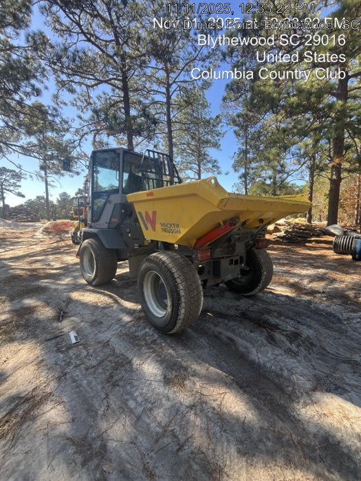 2025 WACKER NEUSON DV605 Cab Turf Tires