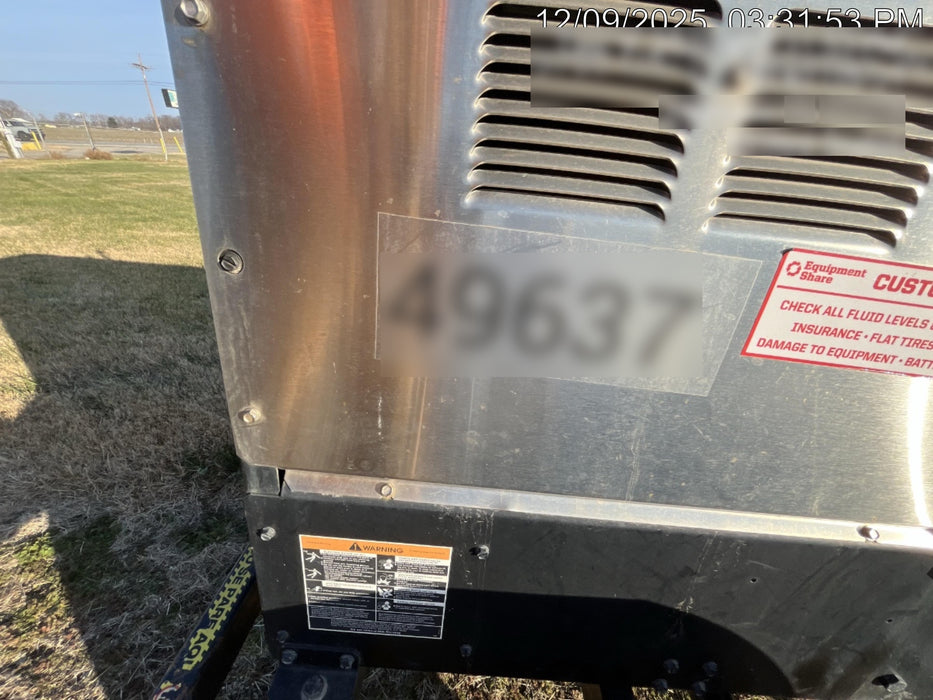 2019 Lincoln Electric Vantage 322 Ready-Pak 3, Two Wheel Trailer, Fender and Light Kit, Cable Rack