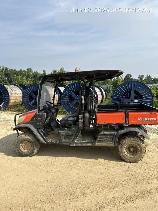 2020 Kubota RTV-X1140W-H 4WD, LED Strobe, Windshield Acrylic Clear, Plastic Canopy, Wire Harness Kit, Backup Alarm