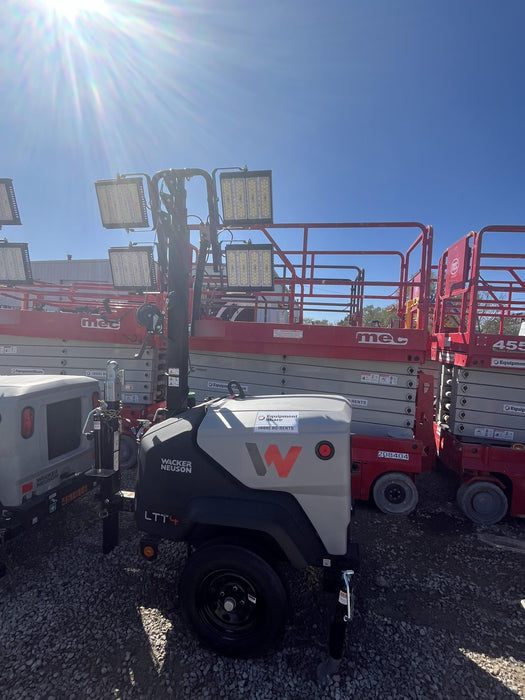 2024 Wacker Neuson LTT4 Diesel, Kohler KDW702, Deep Sea Controller, Auto Start, LED 320W, Bypass Outlet, T3