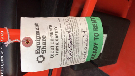 2020 Skytrak 12054 74Hp, Canopy, FF Tires, Work Lights, Beacon, Aux Hydraulics, Back up Alarm, Lifting Eye, ES Decals