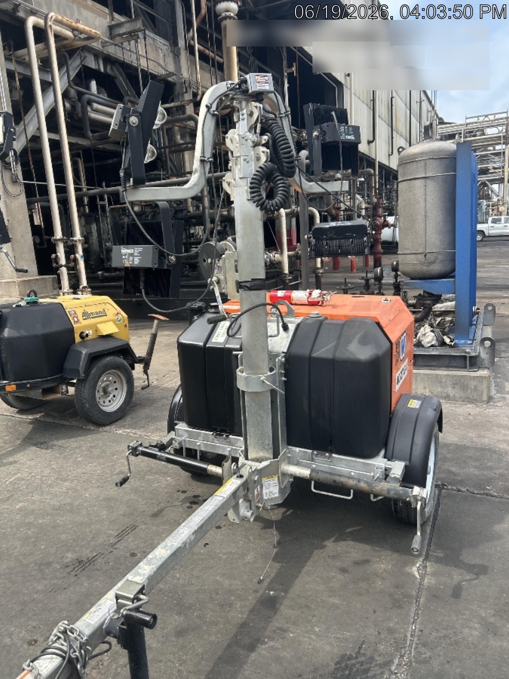 2024 Wanco WLTT-4MM4K Diesel, Deep Sea Controller, Shore Power Plug, Auto Start, (4) 350W LED Floodlights, 4kW Generator, 60 Gal Fuel Tank, 2" Ball, T3
