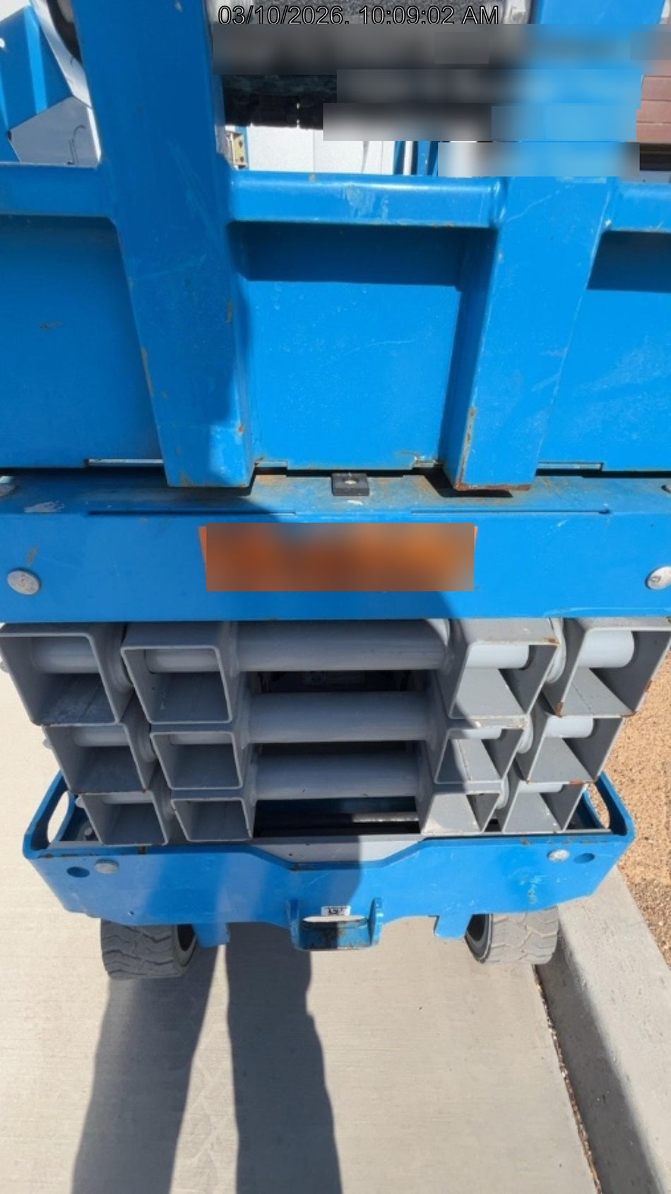 2019 Genie GS-1930 Half Height Swing Gate, 800W Inverter