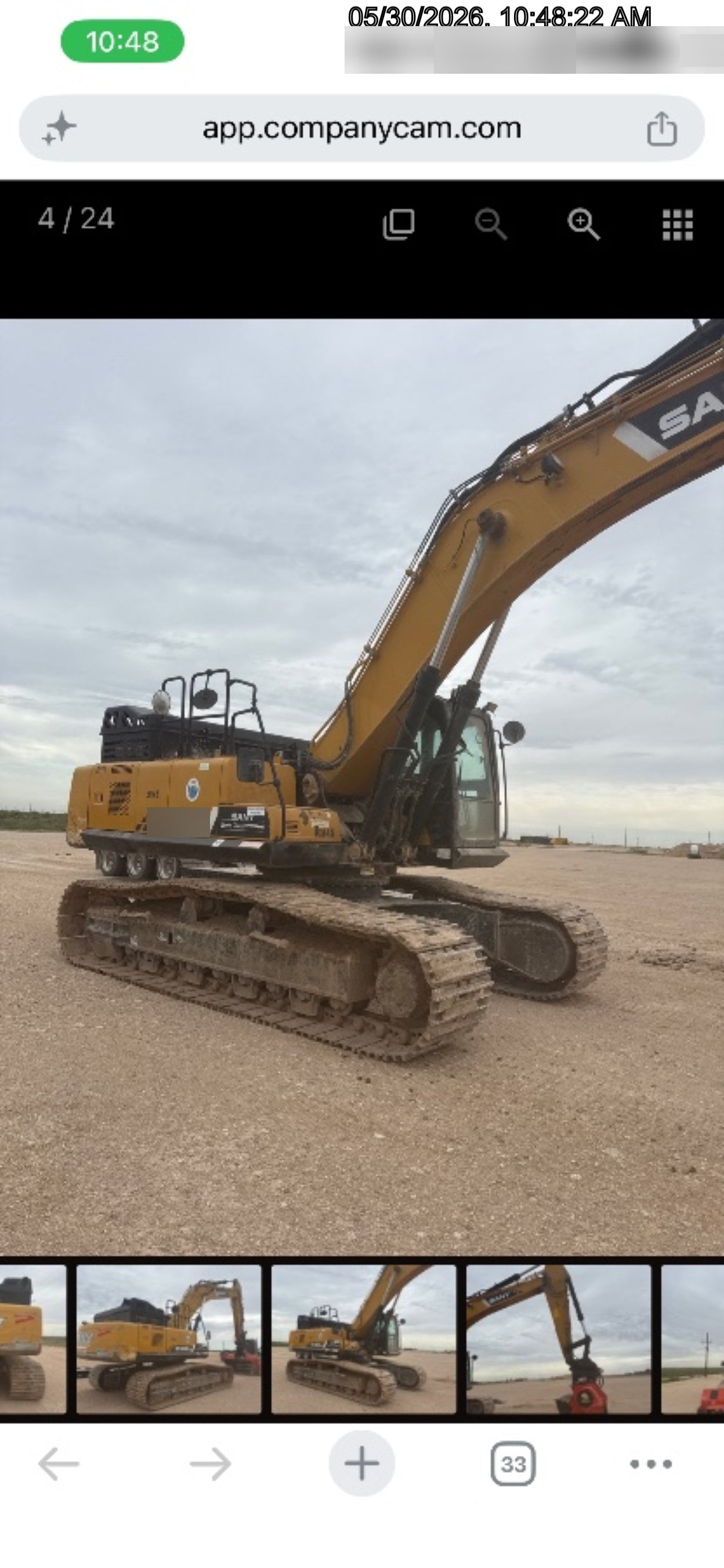 2019 SANY SY265C LC