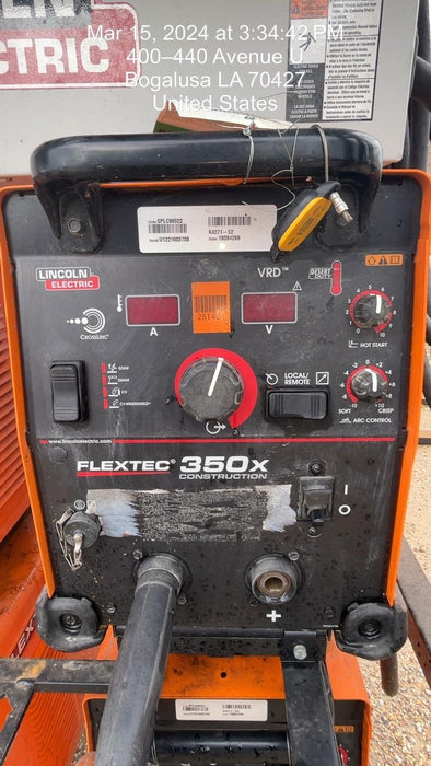 2022 LINCOLN ELECTRIC FLEXTEC 350X