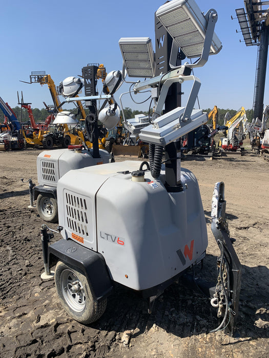 2020 Wacker Neuson LTV6K LTV6K-METAL HALIDE LIGHT TOWER, 60HZ, KUBOTA, LED 300