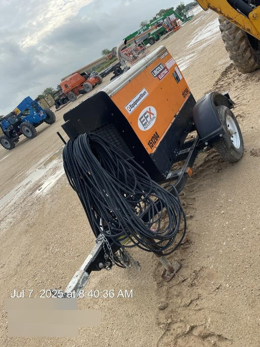 2021 Lincoln Electric Vantage 322 Vantage 322 Ready Pak 3 w/ Telematics & Decals, ORANGE (includes trailer, cable rack, fender light kit)