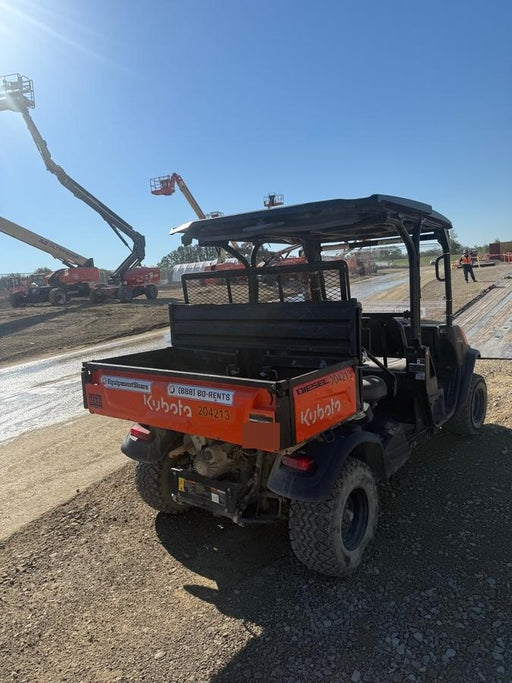 2022 Kubota RTV-X1140W-H Plastic Canopy, Windshield Acrylic Clear, LED Strobe Light, Wire Harness Kit, Back up Alarm