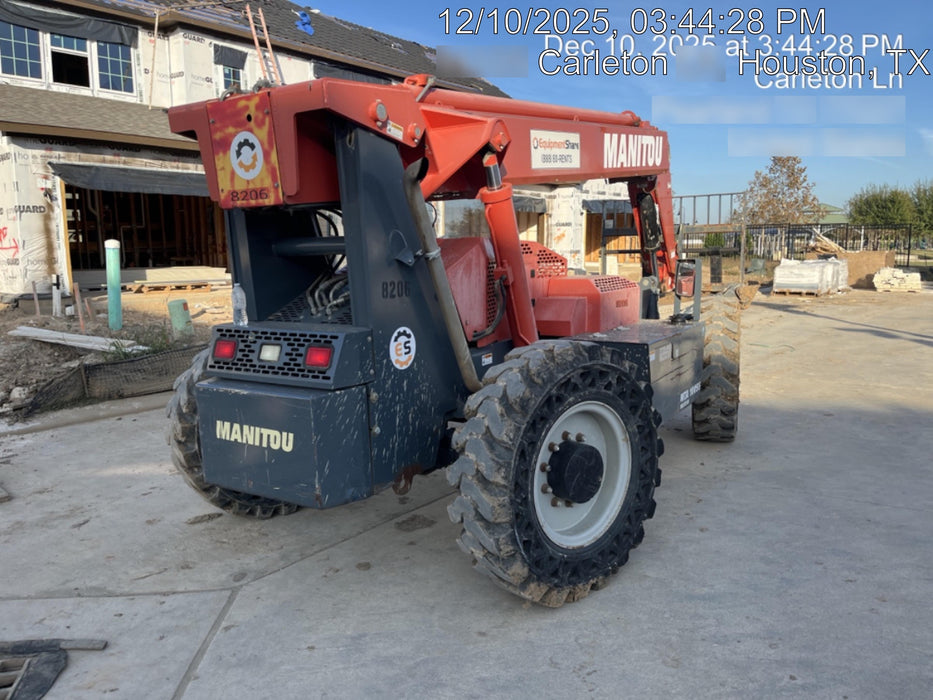 2018 Manitou MTA10055 Manitou MTA 10055 w/Open ROPS, Work Lights/Strobe, Aux Hyd, Solid Tires, Lift Hook, 66" Carriage, 60" Forks