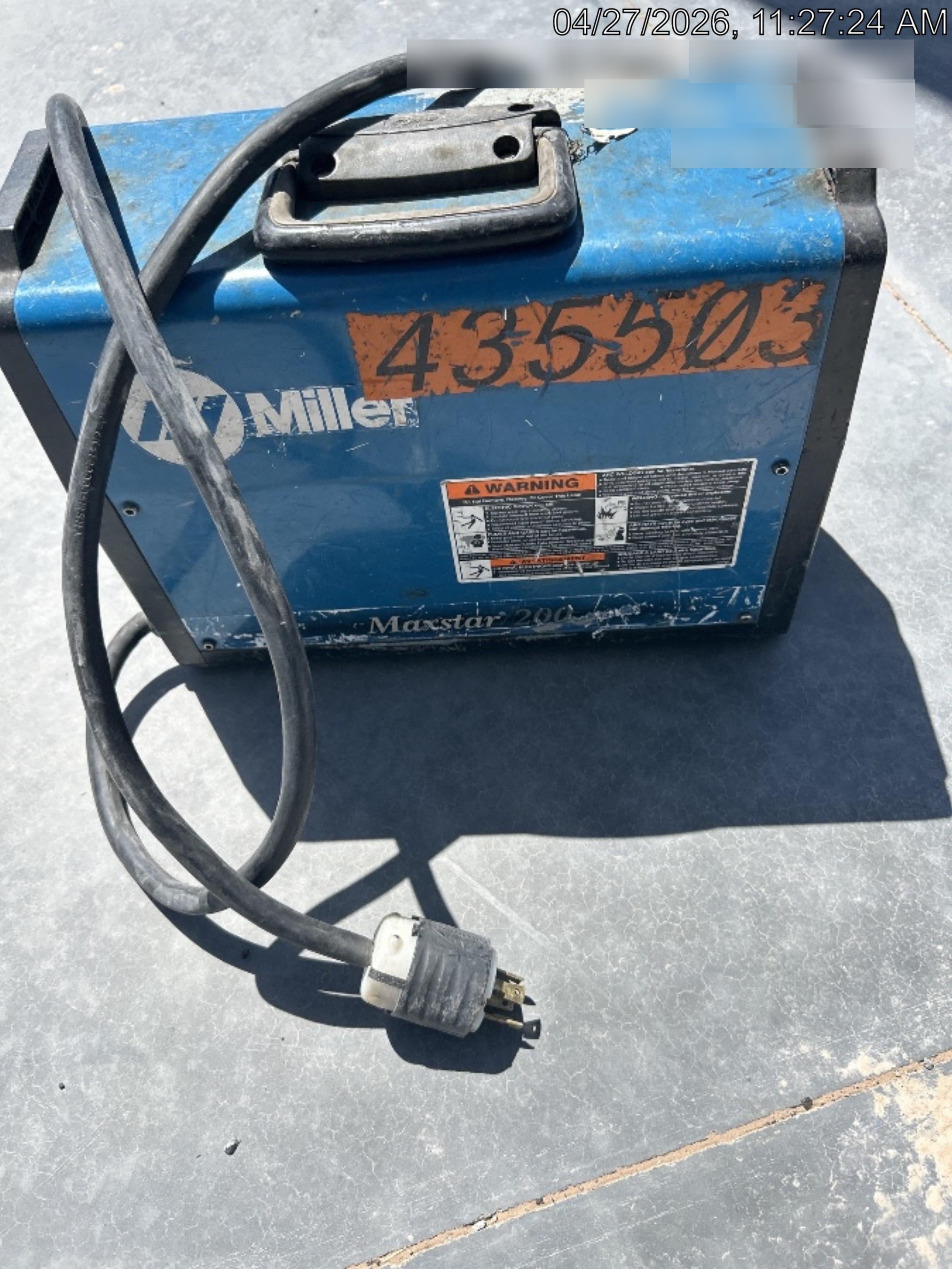 2024 MILLER ELECTRIC MAXSTAR 200