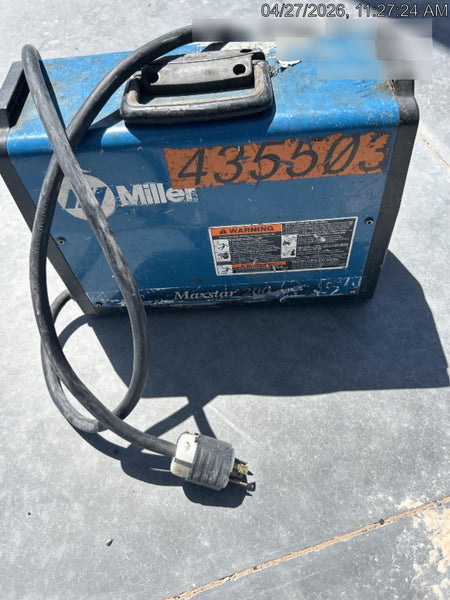 2024 MILLER ELECTRIC MAXSTAR 200