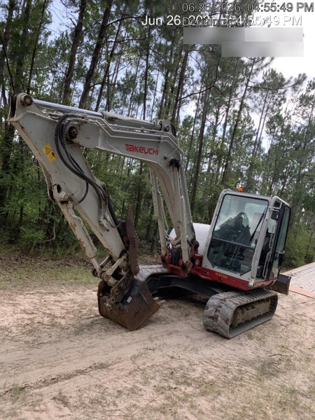 2020 Takeuchi TB290C Cab/Heat/Air, Rubber Tracks, Manual TAG QC