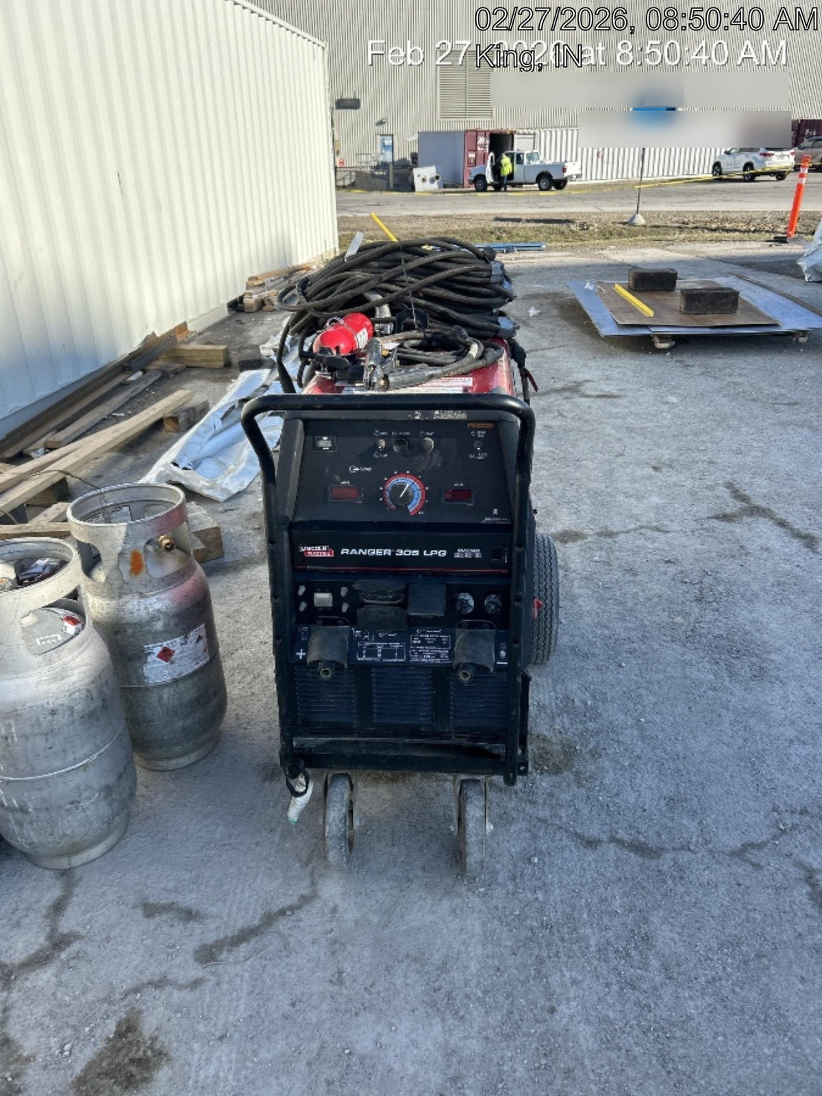 2024 Lincoln Electric Ranger 305 LPG Ranger 305 LPG, Undercarriage, Tank Holder & Strap, 10kw AC Gen, 25hp Kohler LPG Eng