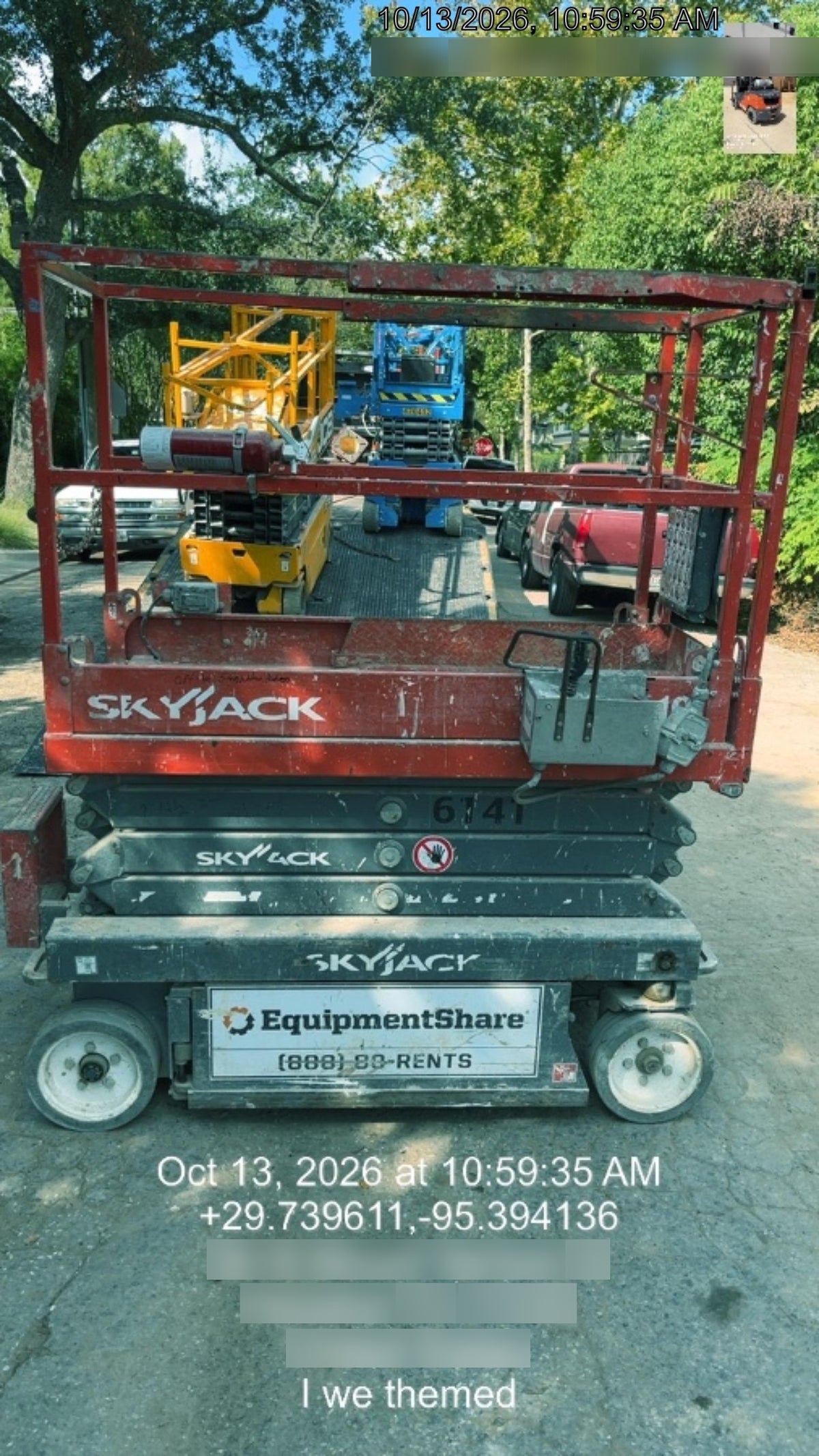 2017 Skyjack SJIII-3219 Skyjack SJ3219, Trojan Battery Set, Extended Warranty 5yr/5k hr