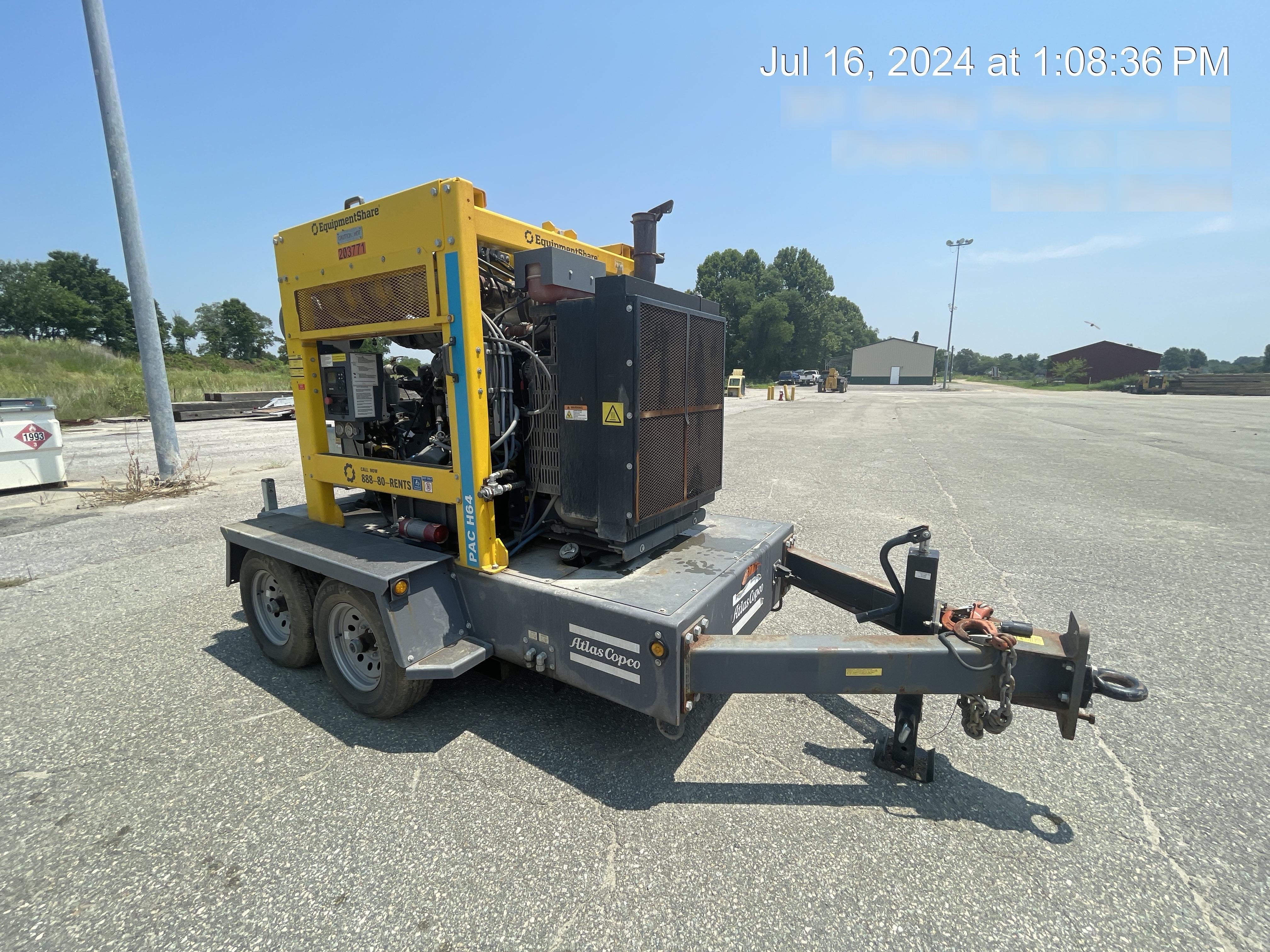 2022 ATLAS COPCO PAC H64 JD