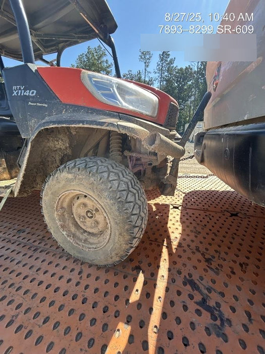 Kubota RTV-X1140W-H Plastic Canopy, Windshield Acrylic Clear, LED Strobe Light, Wire Harness Kit, Back up Alarm