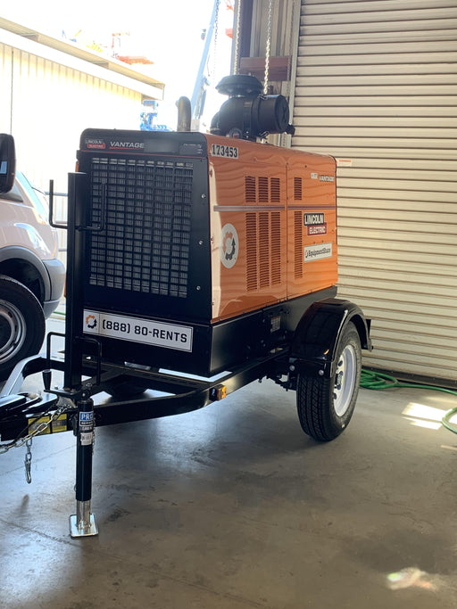 2021 Lincoln Electric Vantage 549X Ready Pak 3, ORANGE (includes trailer, cable rack, fender light kit)