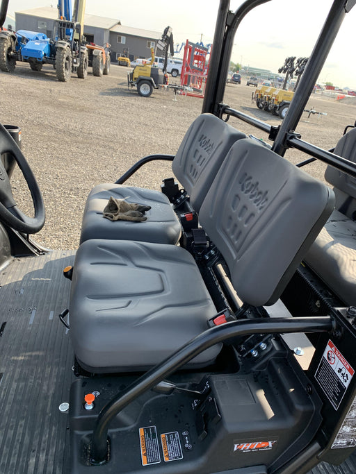 2022 Kubota RTV-X1140W-H Plastic Canopy, Windshield Acrylic Clear, LED Strobe Light, Wire Harness Kit, Back up Alarm