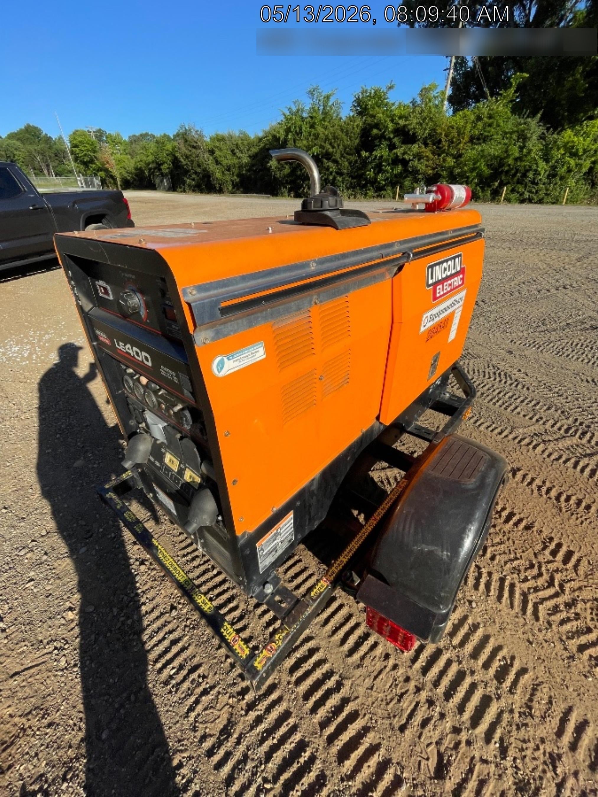 2022 Lincoln Electric LE400 Kubota V1505, Trlr, Cable Rack, Light Kit, ES Decals, T3