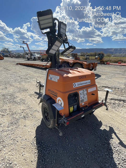 2023 Generac MLT2 Diesel, Flex Switch 120V Input, Powerzone Controller, (4) 320W LED Lights, 4kW Generator, 39.9 Gal Fuel Tank, 2" Ball, T3