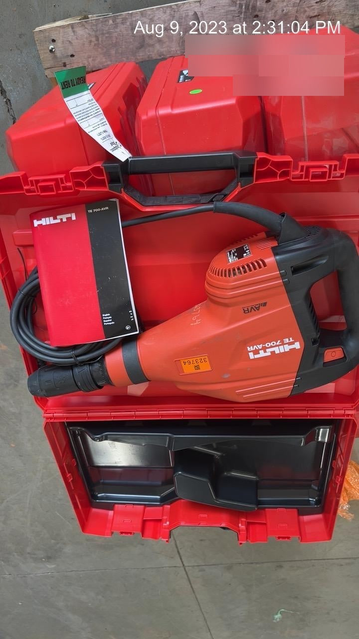 2023 HILTI TE 700-AVR