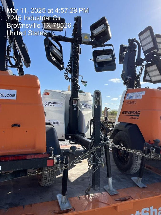 2023 Generac MLT2 Diesel, Flex Switch 120V Input, Powerzone Controller, 
(4) 320W LED Lights, 4kW Generator, 39.9 Gal Fuel Tank, 2" Ball, T3