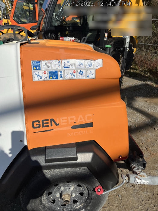 2023 Generac MLT2 Diesel, Flex Switch 120V Input, Powerzone Controller, 
(4) 320W LED Lights, 4kW Generator, 39.9 Gal Fuel Tank, 2" Ball, T3