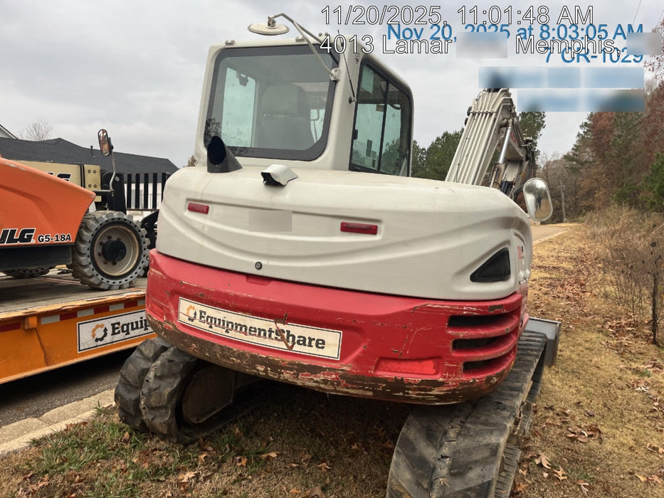 2019 Takeuchi TB290 Takeuchi TB290 Cab/Heat/AC w/Rubber Tracks, Auxiliary Hydraulics, Dozer Blade, Manual QC