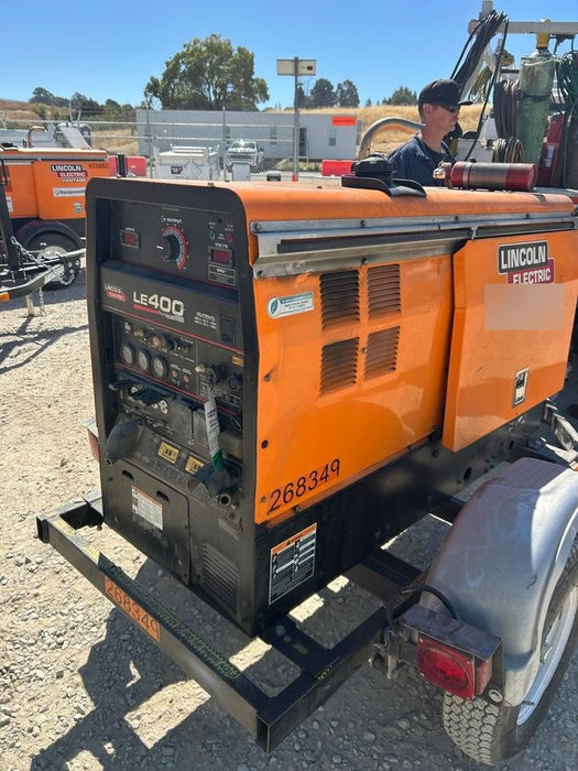 2022 Lincoln Electric LE400 Kubota V1505, Trlr, Cable Rack, Light Kit, ES Decals, T3