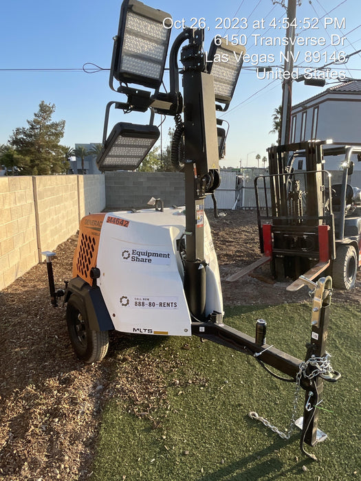 2023 Generac MLT2 Diesel, Flex Switch 120V Input, Powerzone Controller, (4) 320W LED Lights, 4kW Generator, 39.9 Gal Fuel Tank, 2" Ball, T3