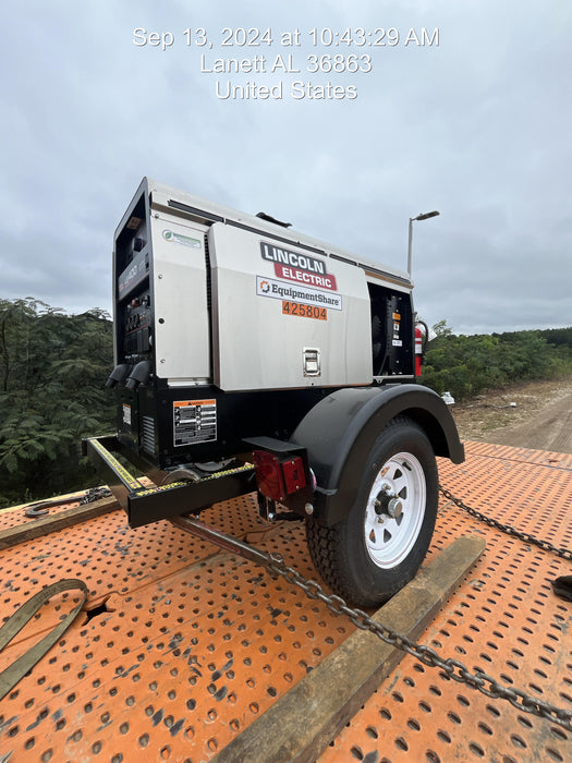 2024 Lincoln Electric LE400 Kubota V1505, Trlr, Cable Rack, Light Kit, ES Decals, T3