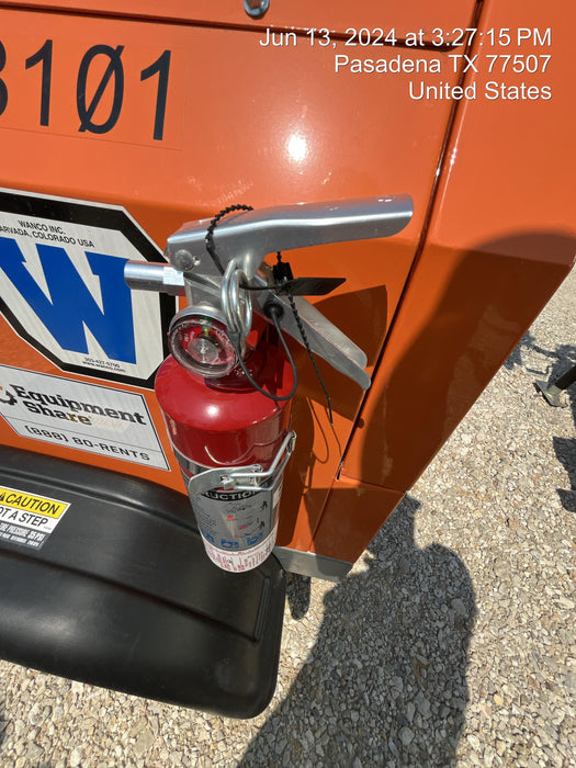 2024 Wanco WLTT-4MM4K Diesel, Deep Sea Controller, Shore Power Plug, Auto Start, (4) 350W LED Floodlights, 4kW Generator, 60 Gal Fuel Tank, 2" Ball, T3