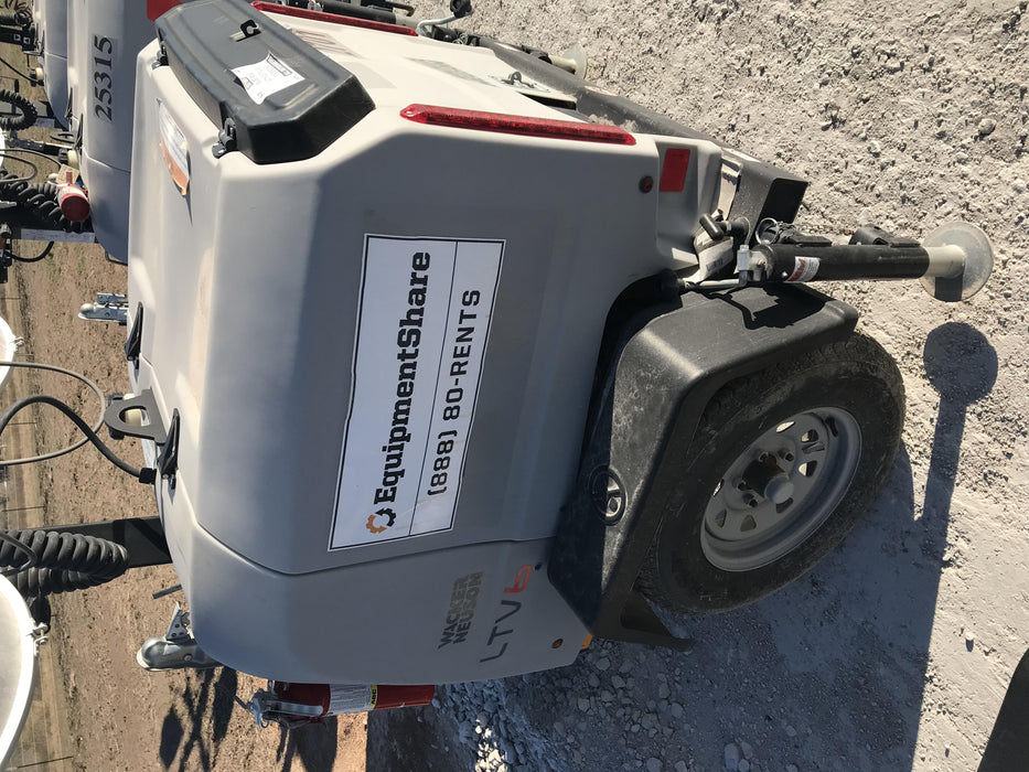 2019 Wacker Neuson LTV6L-MH Wacker Neuson LTV6L Mobile Light Tower w/Fuel Level Sensor Installed