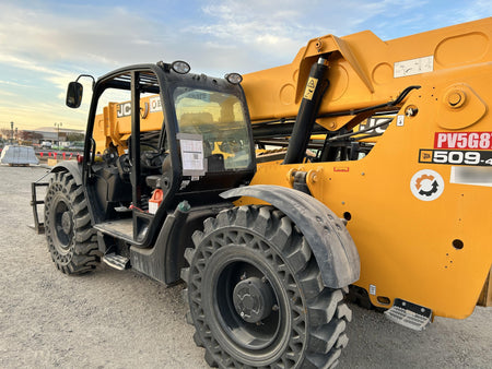2020 JCB 509-42 Canopy, Solid Tires, Work Lights, Beacon, Aux Hydraulics, Back up Alarm, Lifting Eye, ES Decals