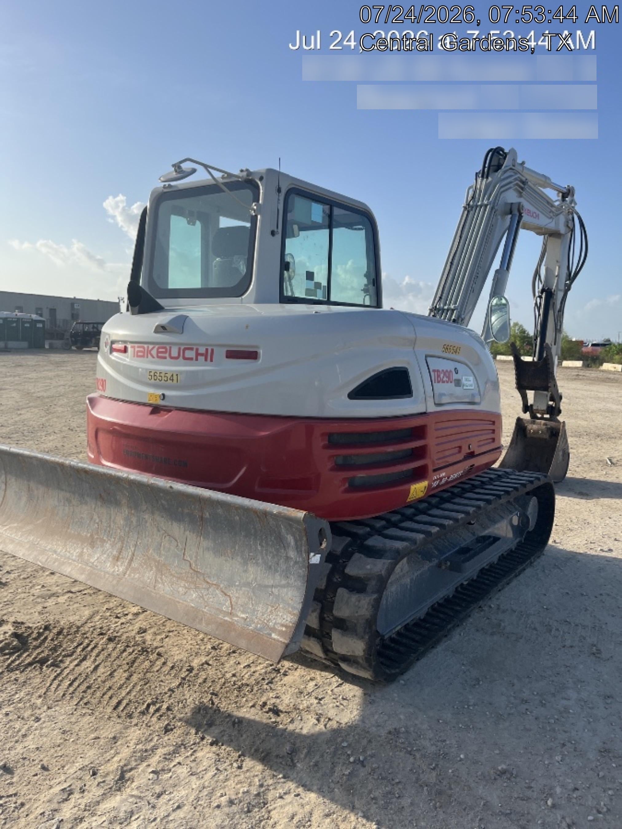 2025 TAKEUCHI TB290-CR