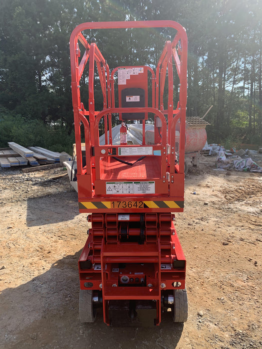 2021 Lgmg AS1932E Electric Drive, Solid Non Marking Tires, Dual Beacons