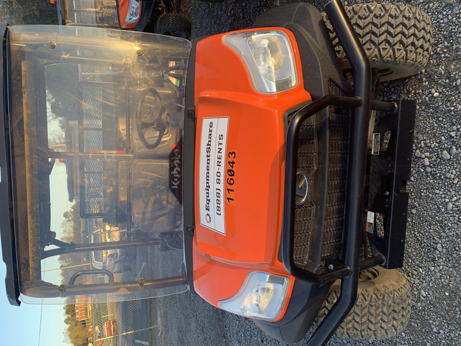 2020 Kubota RTV-X1140W-H 4WD, LED Strobe, Windshield Acrylic Clear, Plastic Canopy, Wire Harness Kit, Backup Alarm