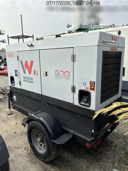 2019 WACKER NEUSON G70