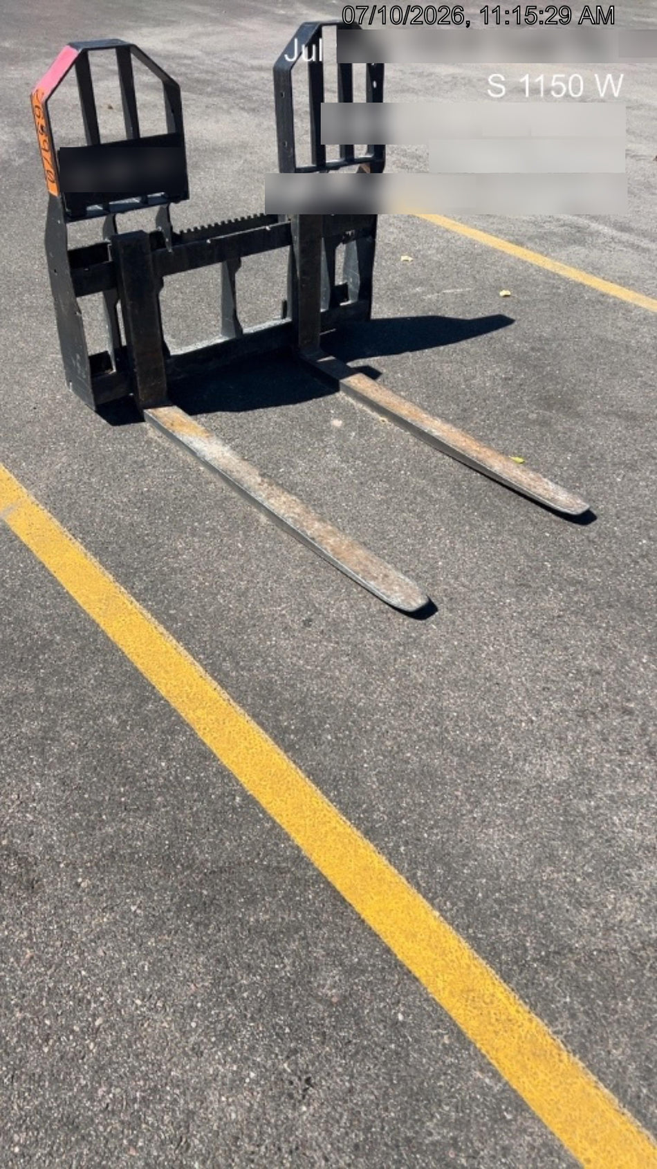 2021 TAKEUCHI 48" Pallet Forks - Takeuchi