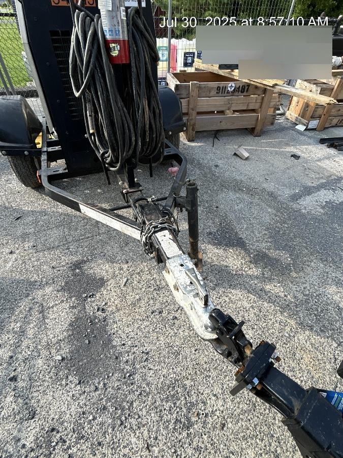 2019 Lincoln Electric Vantage 322 Welder Ready-Pak 3, Two wheel trailer, Fender and Light kit, Cable Rack