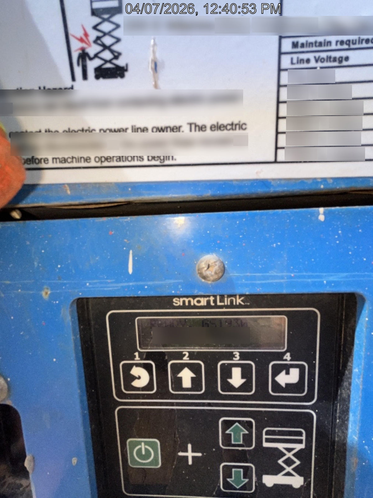 2019 Genie GS-1930 Fixed rails with chain Entry