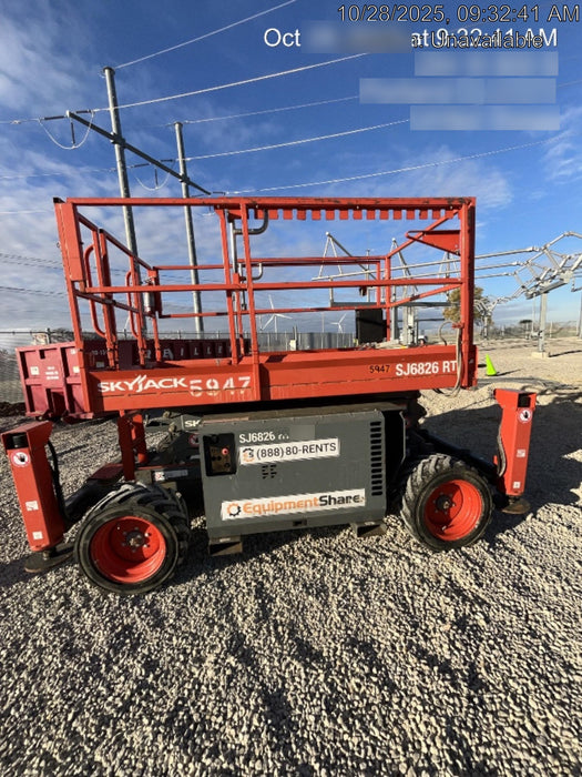 2017 SKYJACK SJ6826 RT