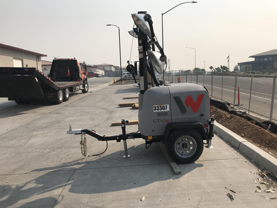 2019 Wacker Neuson LTV6L-MH Wacker Neuson LTV6L Mobile Light Tower w/Fuel Level Sensor Installed